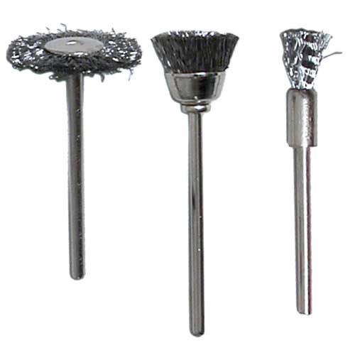 Assorted Steel Brushes (3Pcs)