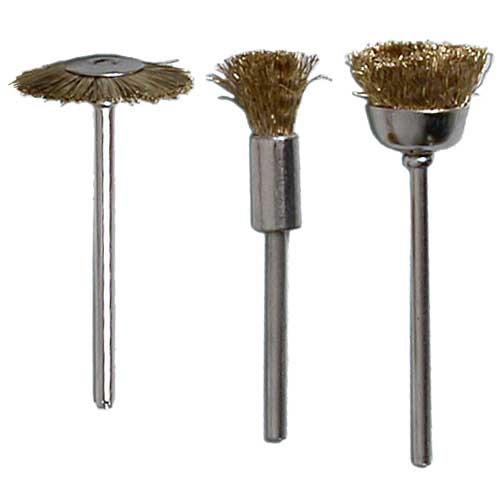 Assorted Brass Brushes (3Pcs)