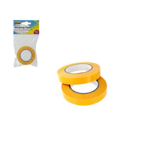Afplaktape 10mm x 18m duoverpakking Afplaktape 10mm x 18m duoverpakking