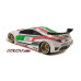 Unlackiertes Karosserie Akura GT3 190mm (1/10)