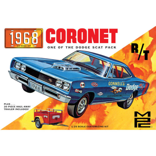 Dodge Coronet R/T Hardtop & Trailer (1/25) Dodge Coronet R/T Hardtop & Trailer (1/25)