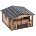 Cabane de jardin ouvrier (H0) Cabane de jardin ouvrier (H0)