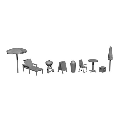 3D Kit - On the Beach (H0) 3D Kit - On the Beach (H0)