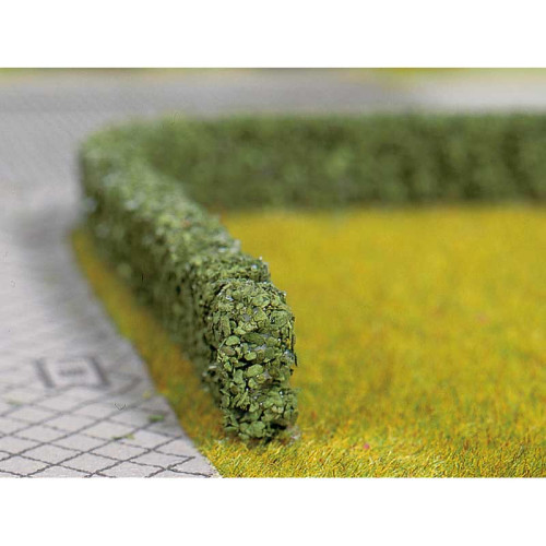 Hedges, dark green, 15 x 8 mm (H0) (TT) (N) Hedges, dark green, 15 x 8 mm (H0) (TT) (N)