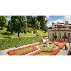 Hedges, tall, green, 40 x 10 mm (H0) (TT) (0)