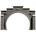 Tunnel Portal, Double Track, 12,3 x 8,5 cm (N) Tunnel Portal, Double Track, 12,3 x 8,5 cm (N)