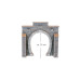 Tunnel Portal, Single Track, 10,4 x 9,5 cm (TT) Tunnel Portal, Single Track, 10,4 x 9,5 cm (TT)