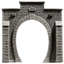 Tunnelportaal, Enkelsporig, 13,5 x 12,5 cm (H0) Tunnelportaal, Enkelsporig, 13,5 x 12,5 cm (H0)