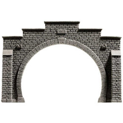 Tunnelportaal, Dubbelsporig, 21 x 14 cm (H0) Tunnelportaal, Dubbelsporig, 21 x 14 cm (H0)