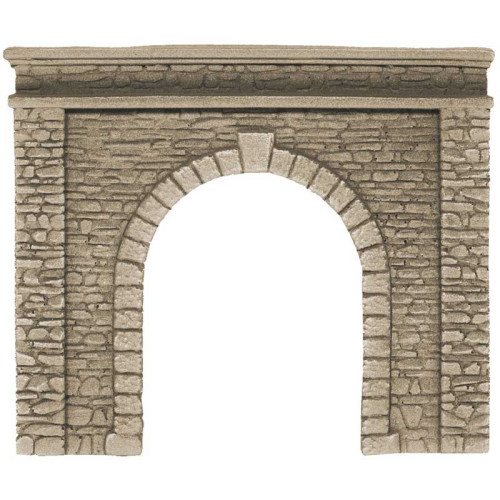 Tunnel Portal, Single Track, 15 x 12,5 cm (H0)