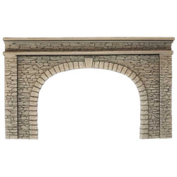 Tunnelportaal, Dubbelsporig, 22 x 13 cm (H0) Tunnelportaal, Dubbelsporig, 22 x 13 cm (H0)