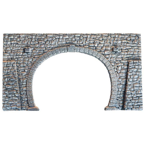 Tunnelportaal, Dubbelsporig, 23,5 x 13 cm (H0)