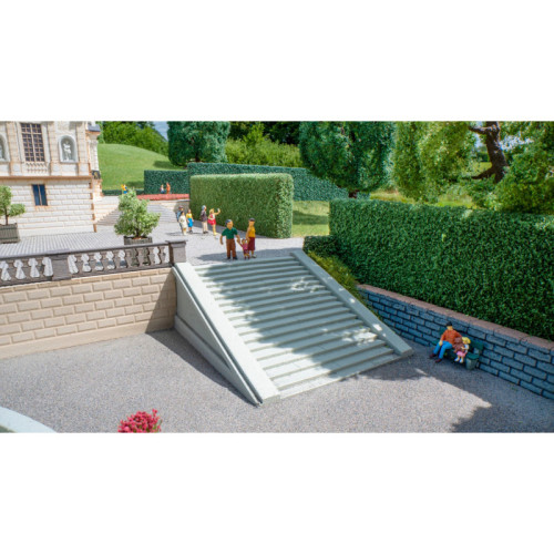 Open-Air Staircase, straight (H0) Open-Air Staircase, straight (H0)