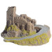 Burgruine, 16 x 13 cm, hauteur 10 cm (H0) (TT) (N)