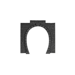 Tunnelportaal, Enkelsporig, 11 x 11 cm, 2 Stuks (H0) Tunnelportaal, Enkelsporig, 11 x 11 cm, 2 Stuks (H0)