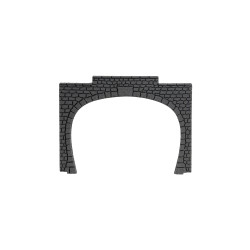 Tunnelportaal, Dubbelsporig, 15,5x12,5 cm (H0) Tunnelportaal, Dubbelsporig, 15,5x12,5 cm (H0)