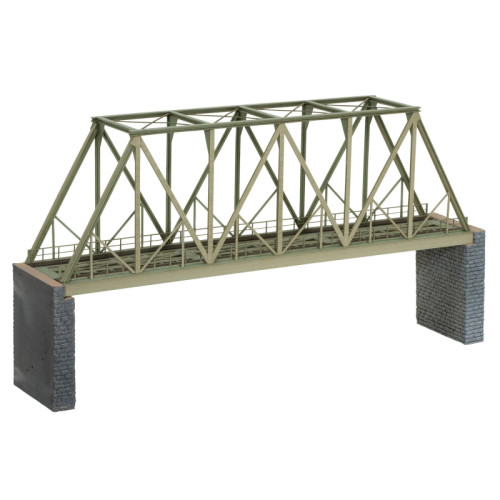 Box brug met brughoofden (H0) Box brug met brughoofden (H0)