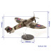 Supermarine Spitfire MK-IXC-EN398 (1/24) Supermarine Spitfire MK-IXC-EN398 (1/24)