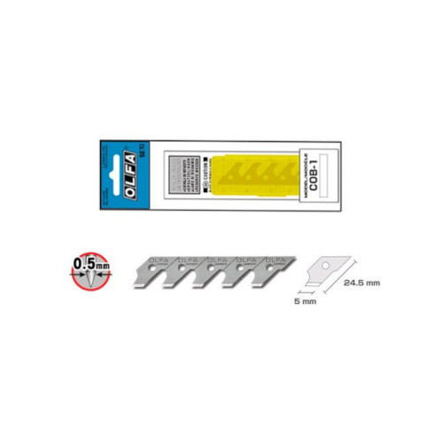 OLFA COB-1 Spare Blades  (15Pcs)