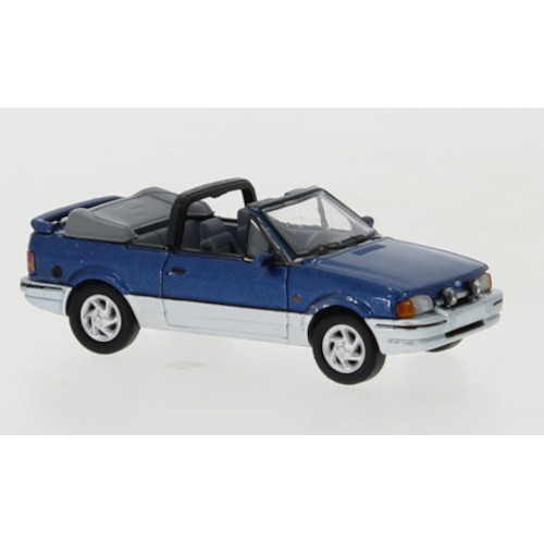 Ford Escort IV Convertible, metallic-blue/silver, 1986 (H0)