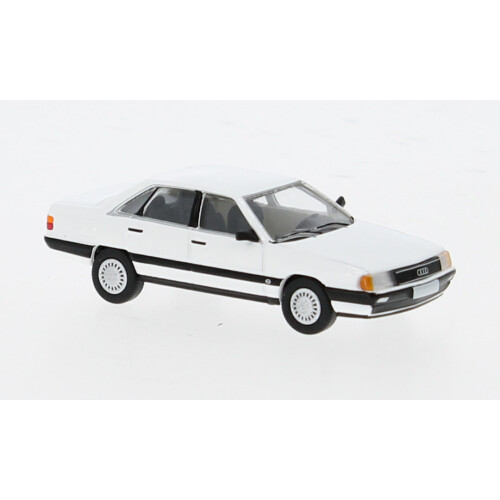 Audi 100 (C3) white 1982 (H0)