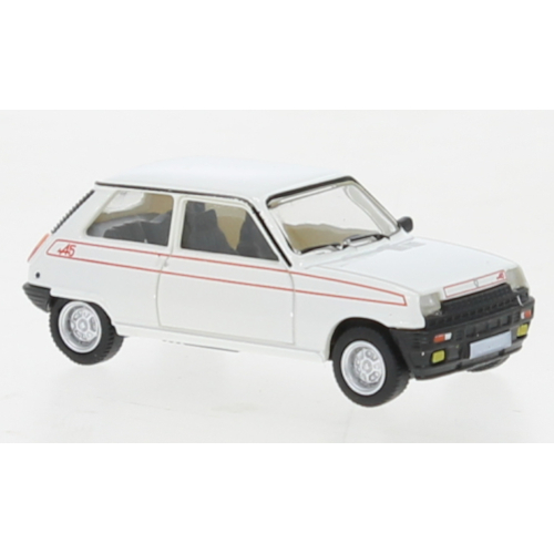 Renault 5 Alpine, white, 1980 (H0)