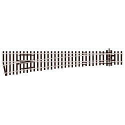 Aiguillage grand rayon gauche (H0) Aiguillage grand rayon gauche (H0)