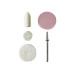 Assorted felt polishers with mandrel and paste