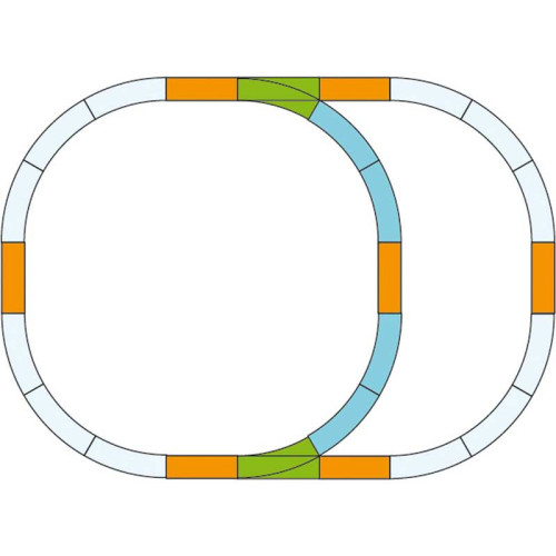 Track Extension Set Double Oval (G) Track Extension Set Double Oval (G)