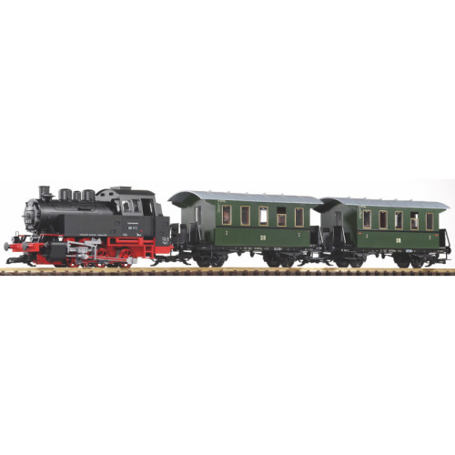 Starter Set Passenger Train DR BR 80 (incl. Sound+Smoke) (G)