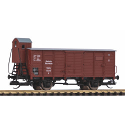 DRG Gedeckter Güterwagen G02 mit Bremserhaus (TT) DRG Gedeckter Güterwagen G02 mit Bremserhaus (TT)