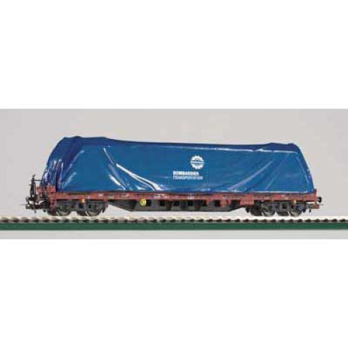 DB Flachwagen Rs 669 beladen mit BR185 (H0)