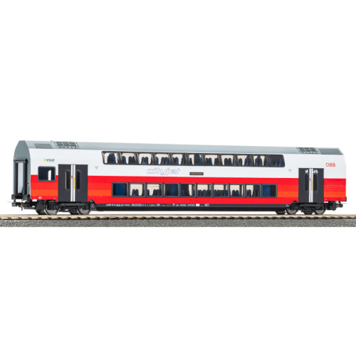 ÖBB Bi-Level Coach Bmpvz 2nd Class - Cityjet (H0) ÖBB Bi-Level Coach Bmpvz 2nd Class - Cityjet (H0)