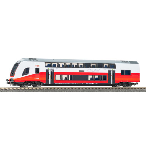 ÖBB Bi-Level Cab Control Car Dbfmpz 2nd Class - Cityjet (H0)