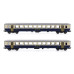 BLS Passenger car Set 2 parts EWI B-B (H0-AC) BLS Passenger car Set 2 parts EWI B-B (H0-AC)