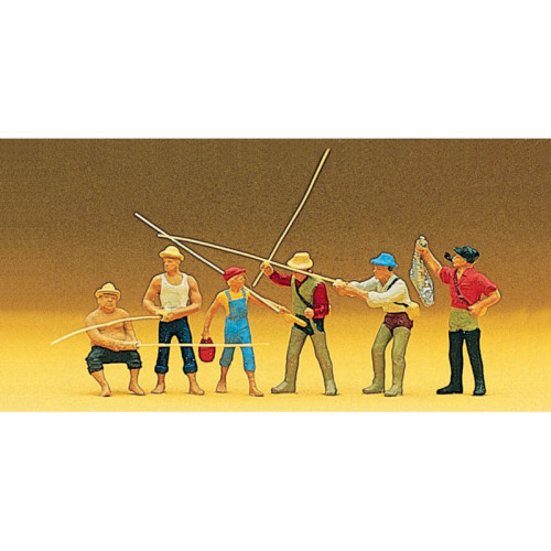 Angler und Sportfischer (H0)