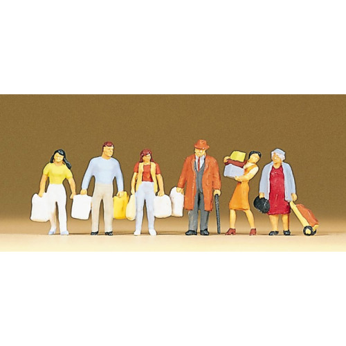 A la sortie des magasins (H0) A la sortie des magasins (H0)
