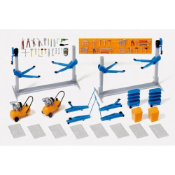 Einrichtung Kfz-Werkstatt (H0)