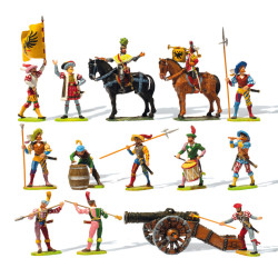 Mercenaires, Cavaliers, Poudrière (1/45) Mercenaires, Cavaliers, Poudrière (1/45)
