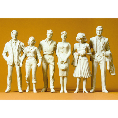 6 Ongeverfde passanten (1/24)