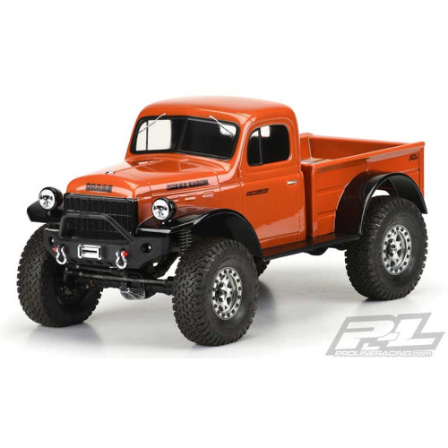Ongespoten body 1946 Dodge Power Wagon 1/10