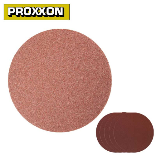 Self-adhesive white corundum sanding discs 80 grit for TG125/E