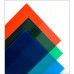 A4 Glashel. groen PVC 0.23mm