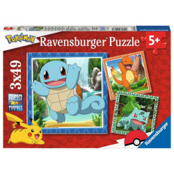 Pokémon - Charmander, Bulbasaur en Squirtle (3x49St) Pokémon - Charmander, Bulbasaur en Squirtle (3x49St)