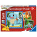 Pokémon - Charmander, Bulbasaur en Squirtle (3x49St) Pokémon - Charmander, Bulbasaur en Squirtle (3x49St)
