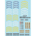 Body stickervel - Bandenlogo - 21x15cm (1/10) Body stickervel - Bandenlogo - 21x15cm (1/10)