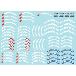 Body stickervel - Bandenlogo 2 - 21x15cm (1/10)