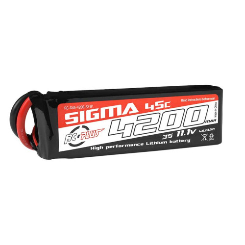 Li-Po Batterypack - Sigma 45C - 4200 mAh - 3S1P - 11.1V - XT-60