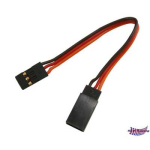 Servo Extension Lead Graupner/JR 10cm 0.25qmm