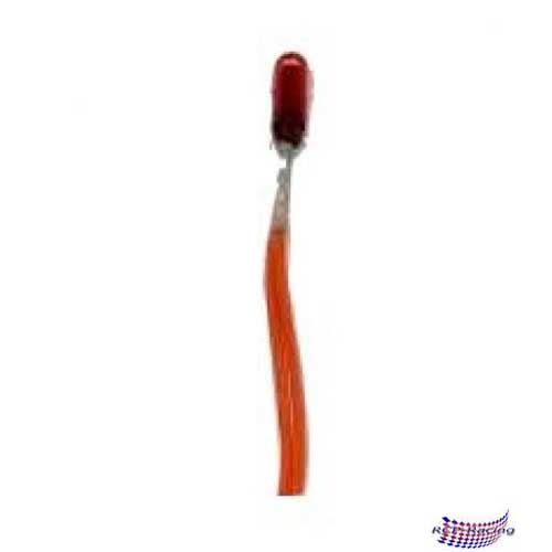 3mm lights orange 12V (2Pcs with 18cm wire)